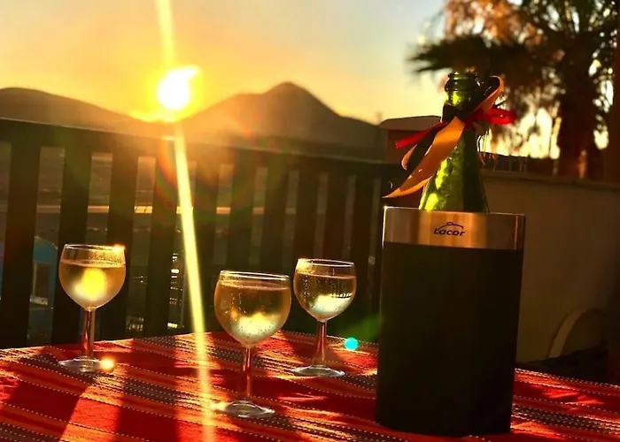 Sunset house et piscine